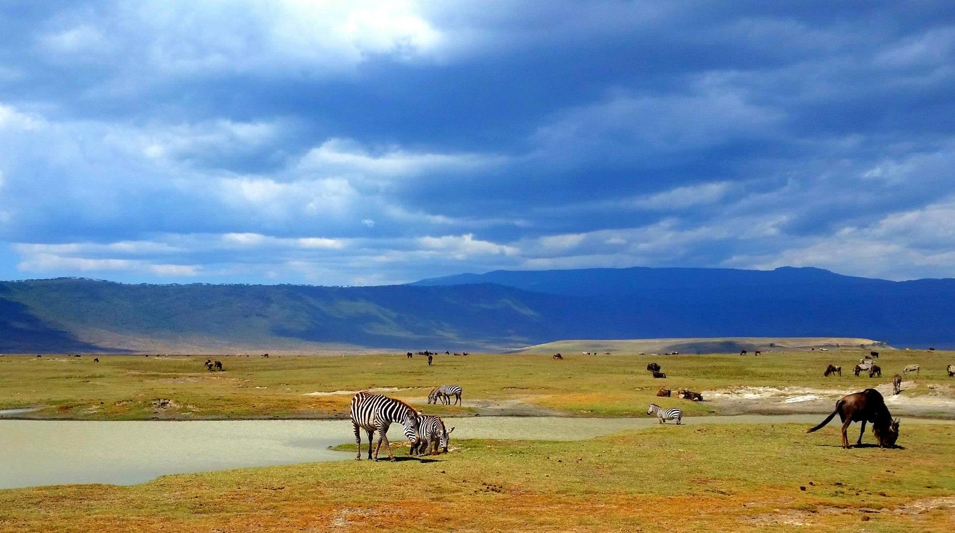 Ngorogoro Crater in Northern Tanzania